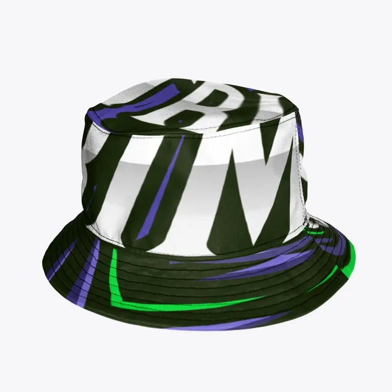 Grim Camo Bucket Hat